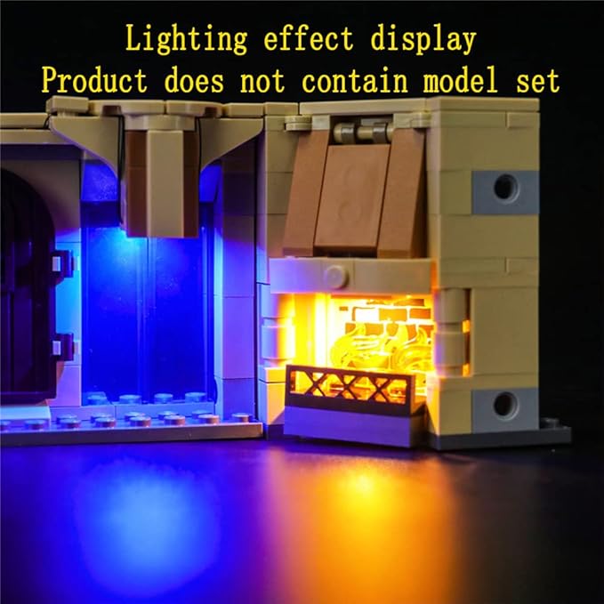 LED Light Kit Compatible with Lego Hogwarts Room of Requirement - Lighting Set for 75966 (Model Set Not Included)