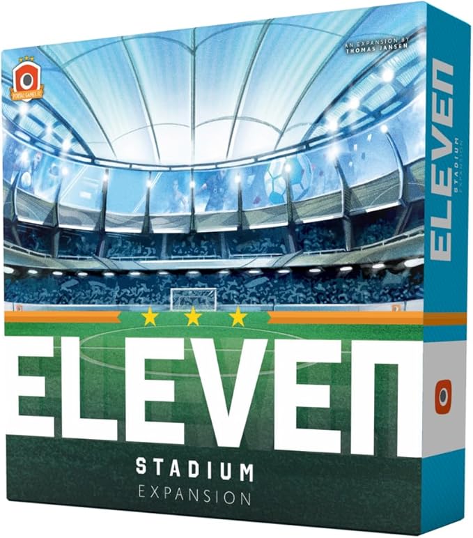 Eleven Football Manager Board Game Expansions Bundle: Unexpected Events Stadium International Cup and International Players Expansions (4 Items)