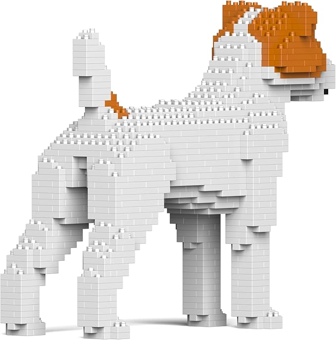 JEKCA Jack Russell Terrier 01S-M01 | Dog Plastic Building Blocks | Age 14+