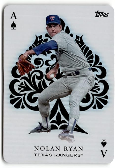 2023 Topps All Aces #AA-1 Nolan Ryan Texas Rangers Baseball Card - GotBaseballCards