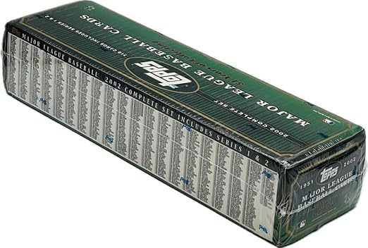 2002 Topps MLB Baseball Factory Complete Set
