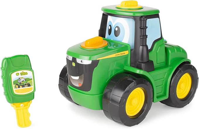 John Deere Key n Go Johnny Tractor 13 Interactive Features 47500 LP83017