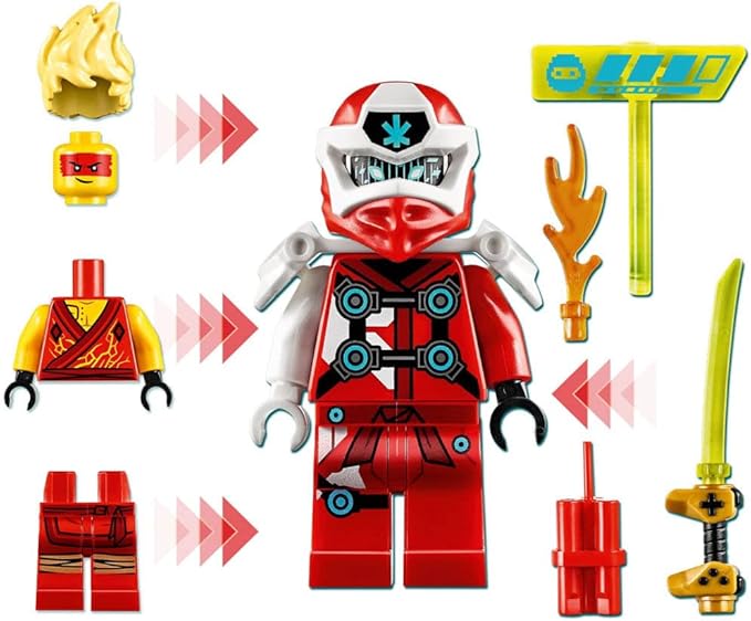 LEGO NINJAGO Kai Avatar - Arcade Pod 71714 Mini Arcade Machine Building Kit New 2020 (49 Pieces)