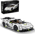 CaDA Master Fantasma Sports Car Building Set C61048W 1:8 Super Cars Brick Kit with 9-Speed Gearbox and Rear Wheel Steering V8 Racing Car Model for Adults Collectors (4346PCS)