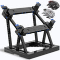 Display Stand for Lego Millennium Falcon 75389 75257 Upgraded Bracket for The Dark Falcon 75389 Strong Construction Stand Building Set with Clearer Instructions for Fans Adults Kids