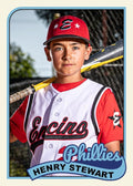 Custom Youth Baseball Trading Cards 50 Count Choose Your Design Personalized and Customized with Player Name Team and Info. Youth Little League Travel Baseball