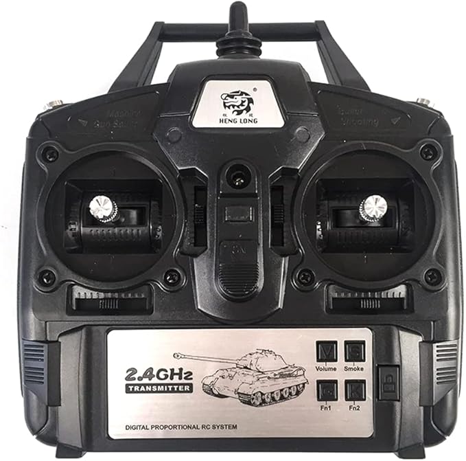 Heng Long US in Stock 1/16 RC Tank 2.4Ghz 7.0 Generation Transmitter Radio Controller Model Without Motherboard