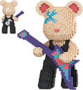 TK Teddy Bear Micro Building Blocks Set(4500Pieces) Winktoys Christmas Bear Building Blocks Gift for Adult and Kid