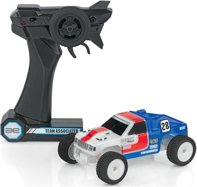 Team Associated 20167 RC28T Zoom RTR Mini Electric Off-Road RC Truck 2.4GHz Ready to Run with USB-C Charging