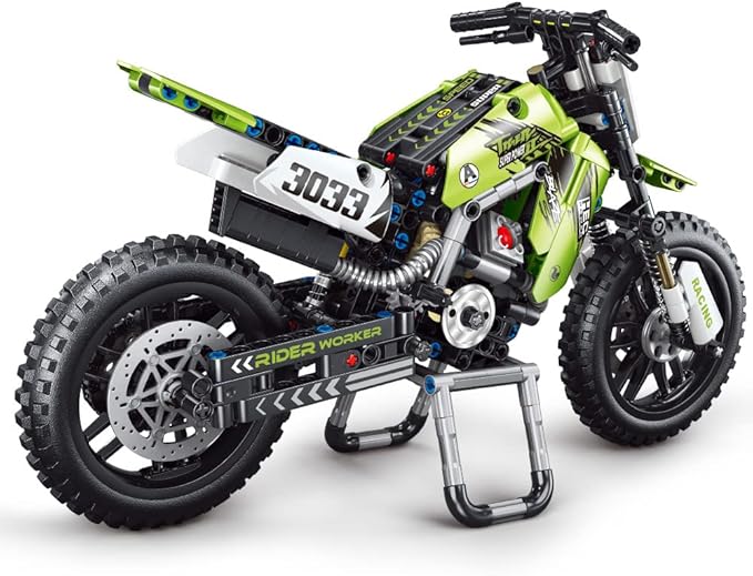 Mesiondy Motorcycle Toy Building Blocks KitStem Bricks SetsToys for Boys &amp AdultsBuild A Model Motorcycle (476 Pieces)………