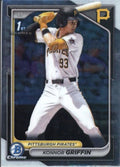 2024 Bowman Chrome Draft #22 Konnor Griffin Pittsburgh Baseball Card - Sportscard Superstore