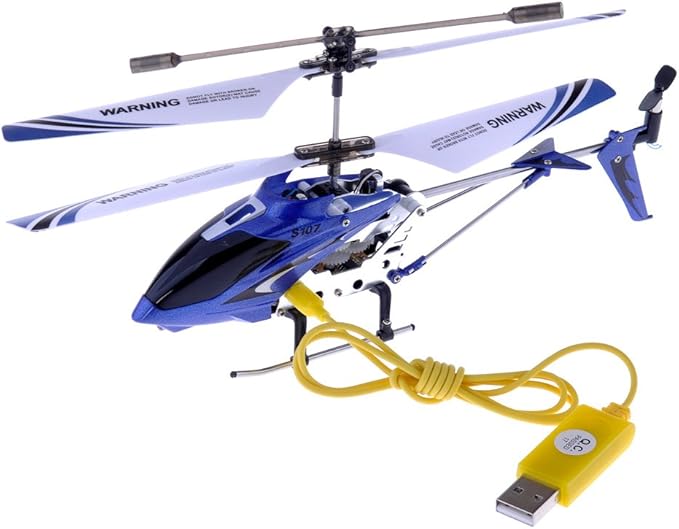 Syma S107G 3 Channel RC Helicopter with Gyro Blue