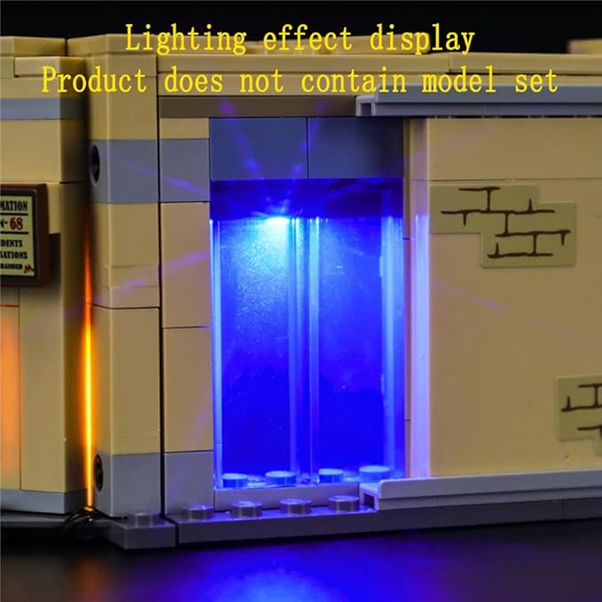 LED Light Kit Compatible with Lego Hogwarts Room of Requirement - Lighting Set for 75966 (Model Set Not Included)