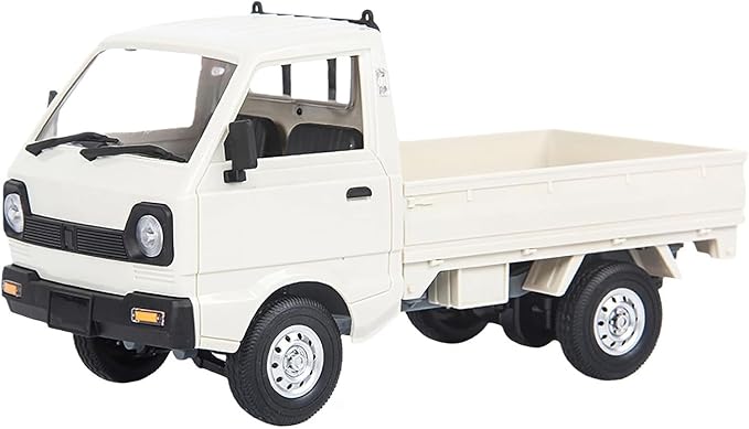 DOBYE WPL D12 1/10 RC Kei Truck 2.4G RC Car Remote Control Off Road RC Crawler with Proportional Throttles Steering 260 Motor Rear Drive Hobby Grade RC Drift Car for Adult RTF Toy Vehicle
