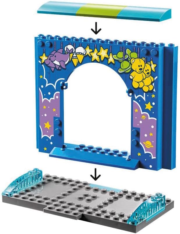 LEGO Disney Pixar’s Toy Story 4 Buzz Lightyear &amp Woody’s Carnival Mania 10770 Building Kit Carnival Playset with Shooting Game &amp Toy Story Characters (230 Pieces)