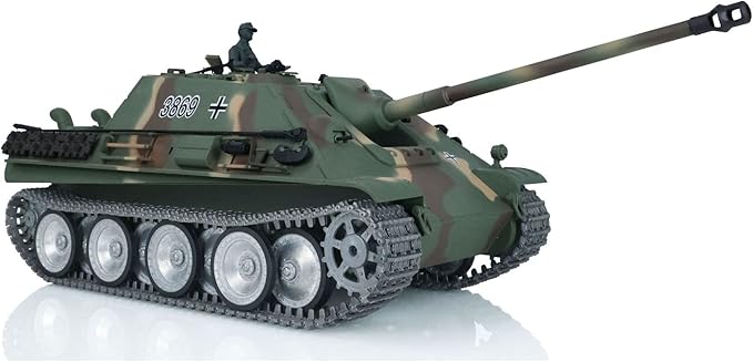 TOUCAN RC HOBBY US in Stock Pro Edition 1/16 Jadpanther RC Tank Tk7.0 Henglong 3869 Metal Tracks Wheels Ir Bb Airsoft Smoke Battery