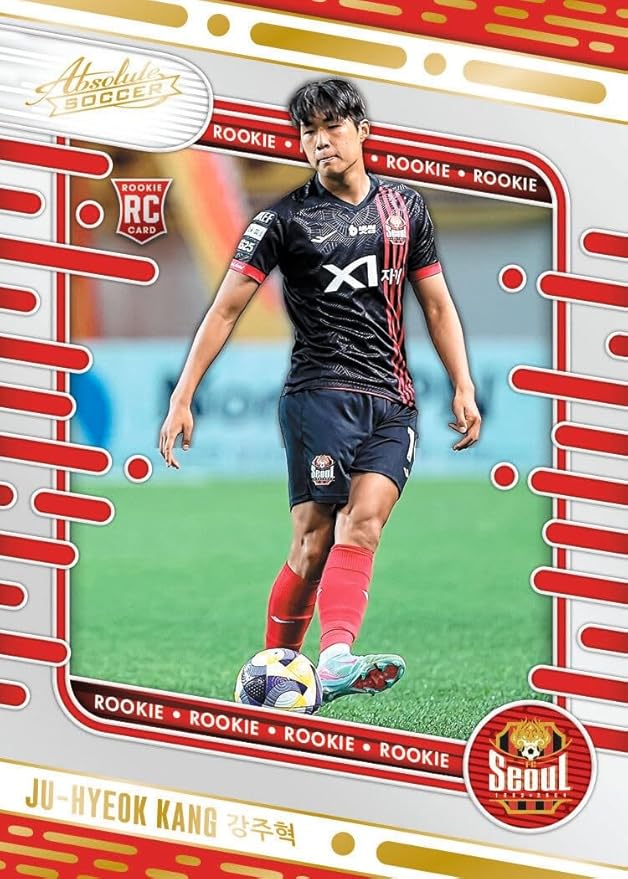 2025 Panini Absolute K League Soccer Hobby Trading Card Box (3 Autograph or Memorabilia Cards Per Box)