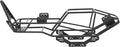 Metal Roll Cage Full Tube Frame Body Chassis for Axial SCX10 1/10 RC Crawler Truck Parts 1/10 rc Crawler Chassis Metal Tube Chassis Vehicle Scale Accessories