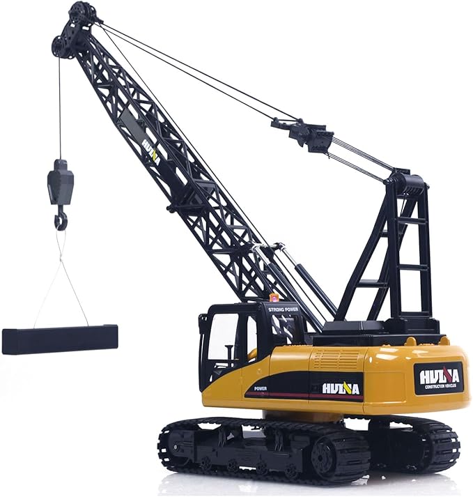 TOUCAN RC HOBBY HUINA 572 15CH RC 1/14 Construction Crane Truck Tower Excavator Model Car Toy