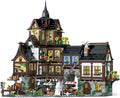 Medieval City Town House Architecture Building Kit Creative Modular Architecture Sets Gift for Women or Adults (4800pcs)