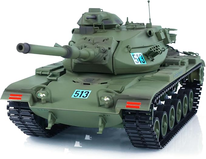 TOUCAN RC HOBBY US in Stock TD Model 1/16 RC Tank M60A3 USA Remote Control BB Infrared Battle Model Smoke for Adult
