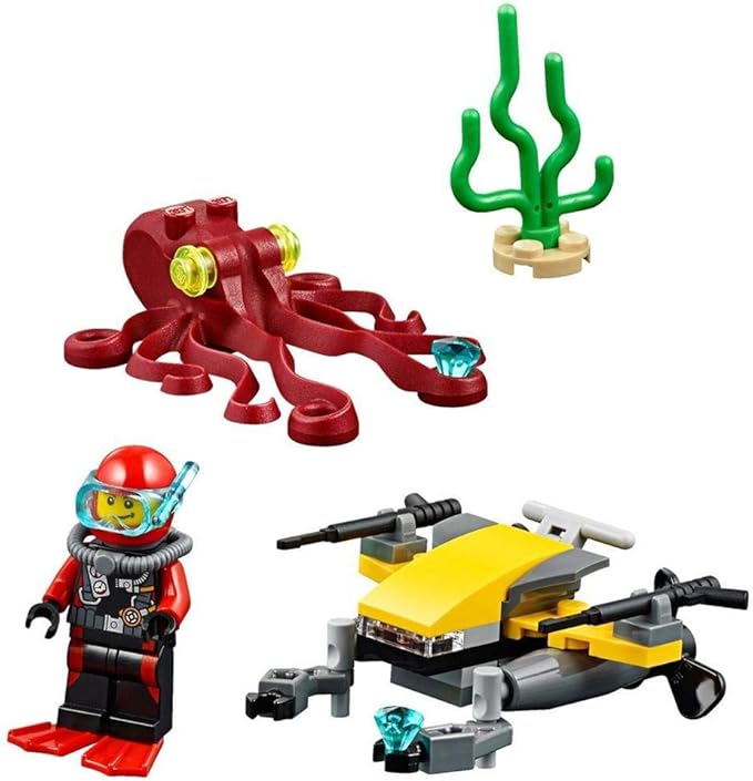 LEGO City Deep Sea Explorers 60090 Scuba Scooter Building Kit