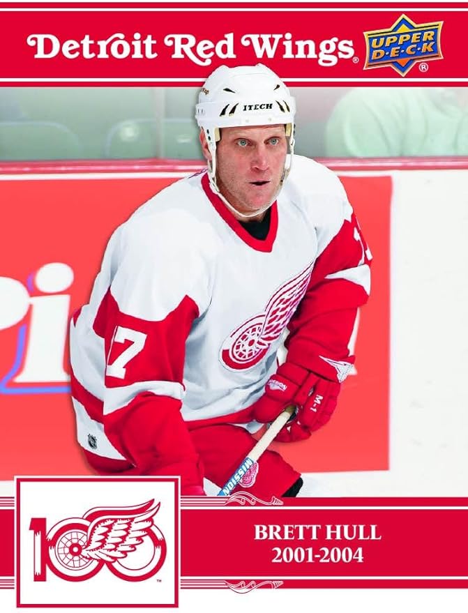 2025-26 Upper Deck Detroit Red Wings Centennial Hockey Box Set