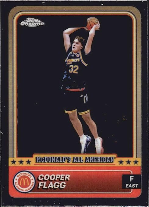 2024 Topps Chrome McDonald's All American #28 Cooper Flagg East Basketball Card - Sportscard Superstore