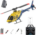 RC ERA A60 Helicopter - Remote Control Helicopters for Adult 1/42 Sacle 2.4G 4CH Gyro Stabilized Aircraft with Altitude Hold &amp Optical Flow3D Stunt Drone (Yellow)