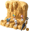 EPOCH Games - 7583 Naruto Shippuden Hokage Rock Survival - Party Game Dice Game with Naruto Anime Collectible Figures Family Game Board Game for Children from 4 Years