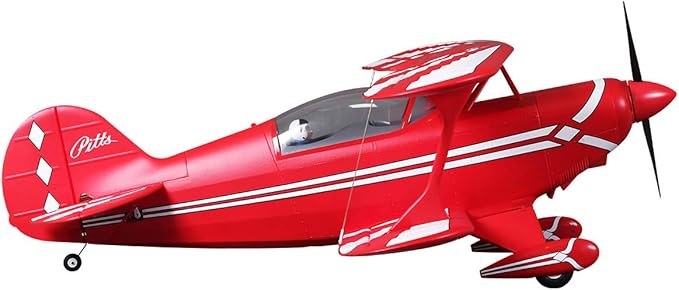 Fms Rc Planes for Adults Remote Control Airplane Pitts V2 1400mm (55.1) RC Airplane Remote Control Aerobatic Sport Rc Plane PNP (no BatteryRadioCharger)