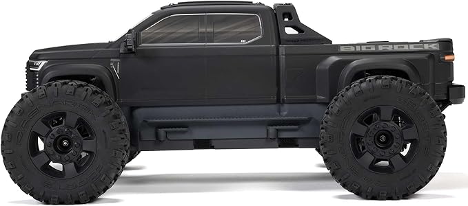 ARRMA RC Truck 1/10 Big Rock 4X4 223S BLX BRUSHLESS Street Truck RTR (Batteries and Charger Not Included) with DSC (Black) ARA4312V4T1