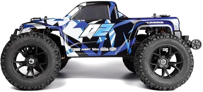 Maverick Quantum2 1/10 Electric RTR Monster Truck (Blue)
