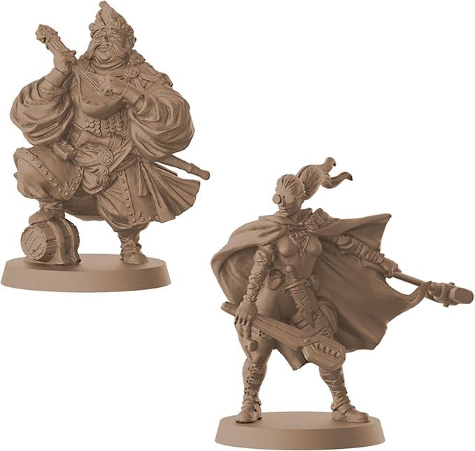 Massive Darkness 2 Bards and Tinkerers Vs. Metal Angel Heroes and Monsters Expansion | Cooperative Strategy Game for Adults and Teens | Ages 14+ | 1-6 Players | Avg. Playtime 60 Mins | Made by CMON