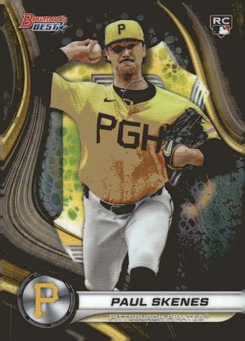 2024 Bowman's Best #53 Paul Skenes Pittsburgh Rookie Baseball Card - Sportscard Superstore