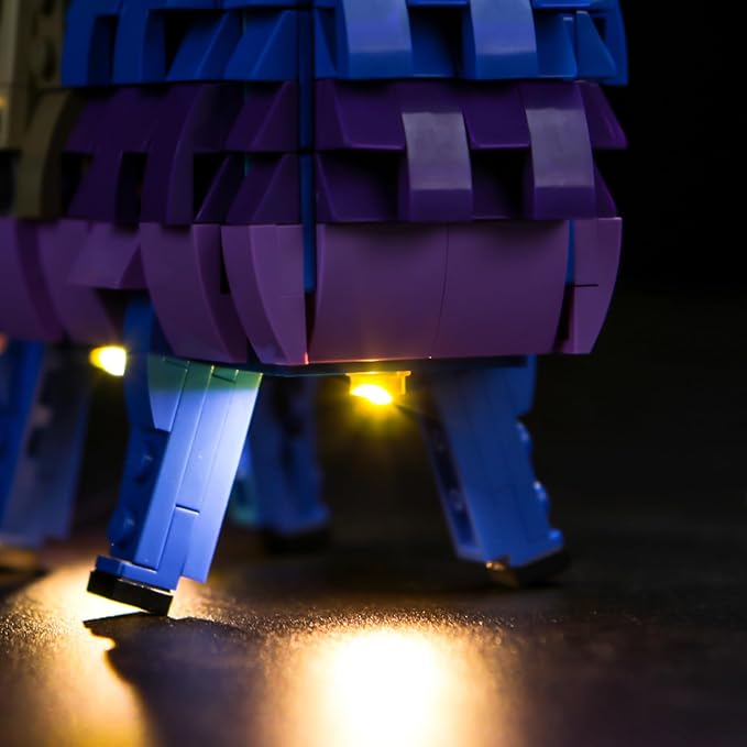 Upgraded Led Light Kit Compatible with Lego Supply Llama Building Set Lights Decoration Compatible with Lego 77071 (Model Not Included)
