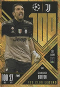 Match Attax Extra 2024 2025 Gianluigi Buffon 100 Club Legend Trading Card