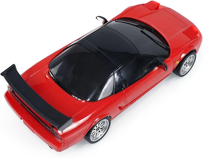 LDRC LD1803 2WD RC Drift Car 1:18 Wireless Control Racing Vehicles Gyroscope Light System Motor Servo ESC Hobby Grade Model Birthday Gift(Red)