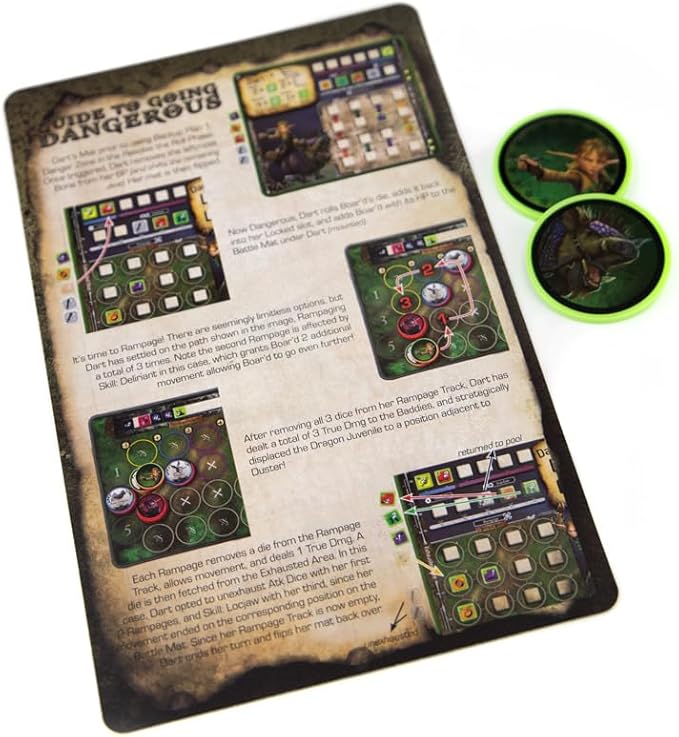 Chip Theory Games Too Many Bones: Dart Dice-Builder Roleplaying Game Expansion Strategic Fantasy RPG Game Accessories for Ages 14 and Up 1-4 Players