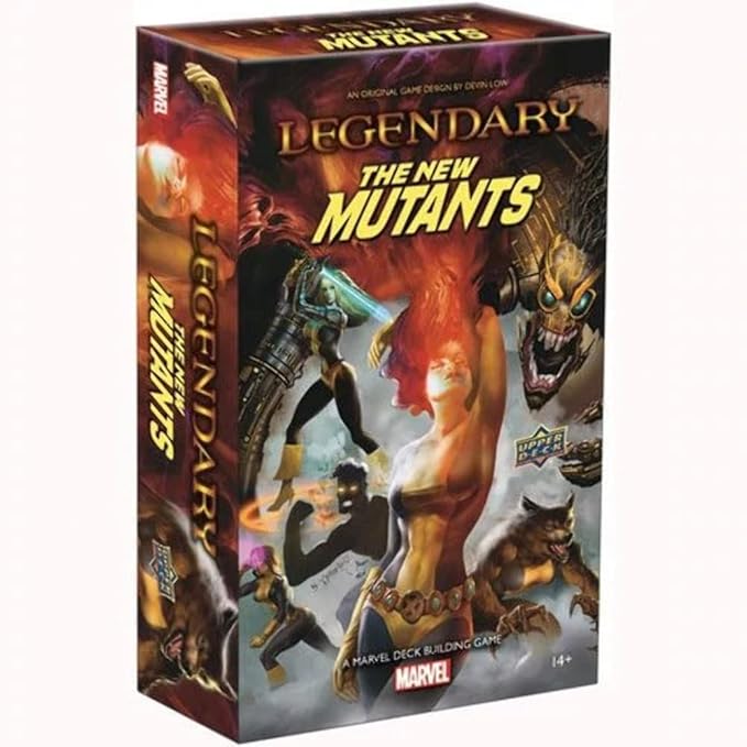 Upper Deck 2020 Legendary: New Mutants. A Marvel Deck Building Game Expansion Multicolor 6.0 L x 4.0 W x 1.0 H