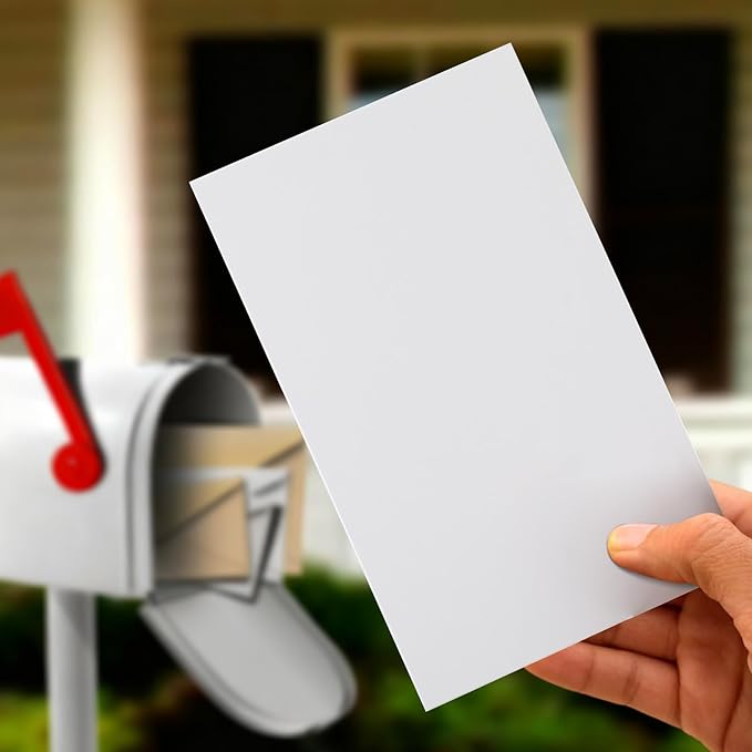 100 Pack Trading Card Shipping Envelopes 7 x 4.35 Inches Self Adhesive Mailing Envelopes Bulk Fit for Semi Rigid Sleeves and Sports Card Protectors Hobby Mailing Supplies