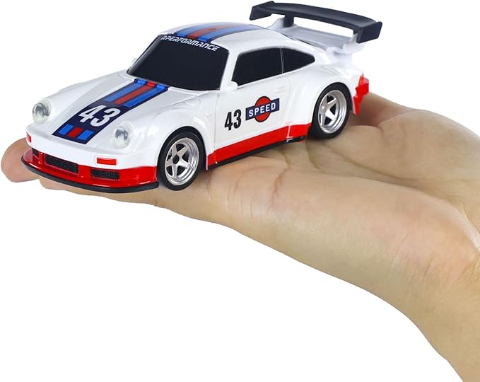 TOUCAN RC HOBBY 1/43 High Speed 2.4G Mini RC Drift Car Racing Vehicles 4WD Ready to Go Mini Car Model Radio Battery Lights for Ages 14+