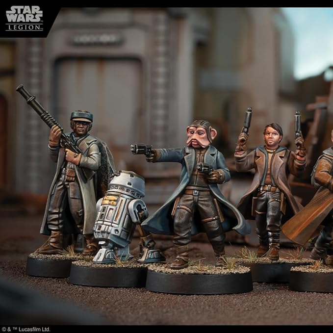 Star Wars: Legion Rebel Sleeper Cell Unit Expansion - Strike from The Shadows! Tabletop Miniatures Strategy Game Ages 14+ 2 Players 3 Hour Playtime Made by Atomic Mass Games