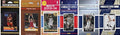 C&ampI Collectables NBA Brooklyn Nets Men's 6 Different Licensed Trading Card Team Sets White
