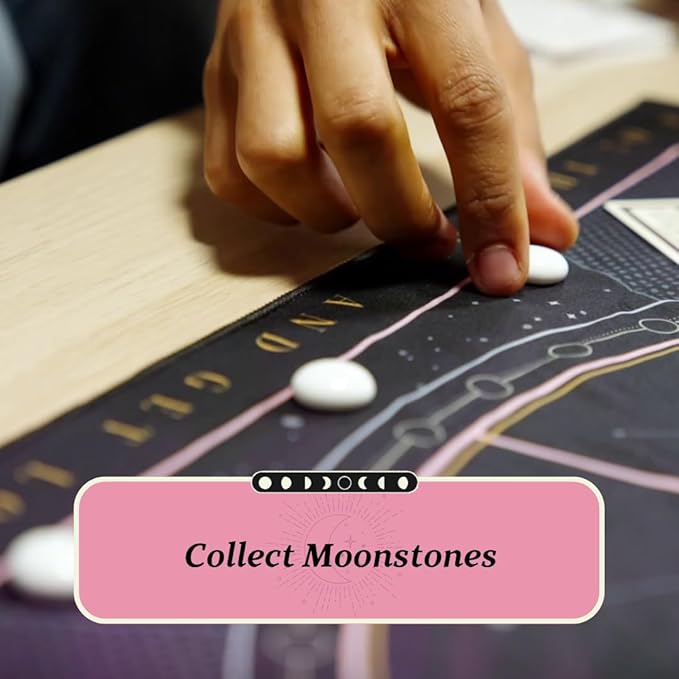 Morbid The Lunar Dial Game - Alter The Phases of The Moon Strategy Game Based on True Crime Podcast Morbid 2-4 Players Age 14 and Up