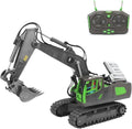Mudsterz - Mudsterz Trucks Mudsterz Excavator 2.4GHz RC Construction Vehicle with Cool Lights and Real Sounds Realistic Engineering Design Metal Parts Little Builders Big Action (A3)