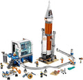 LEGO City Space Deep Space Rocket and Launch Control 60228 Model Rocket Building Kit with Toy Monorail Control Tower and Astronaut Minifigures Fun STEM Toy for Creative Play (837 Pieces)