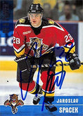 Autograph Warehouse 466163 Jaroslav Spacek Autographed Hockey Card44 Florida Panthers - 1999 BAP No.352