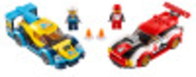 LEGO City Racing Cars 60256 Fun Buildable Toy for Kids (190 Pieces)