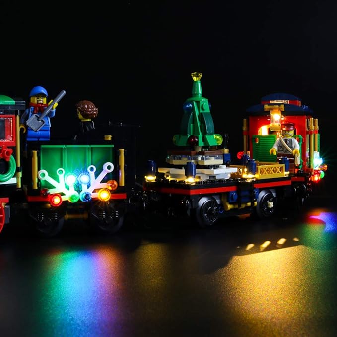 Lightailing Light Set for (Creator Expert Winter Holiday Train) Building Blocks Model - Led Light kit Compatible with Lego 10254(NOT Included The Model)